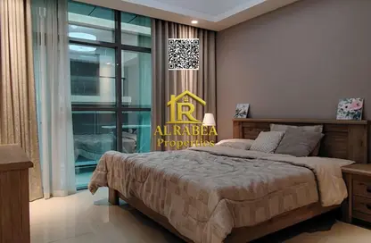 Apartment - 1 Bedroom - 2 Bathrooms for rent in Gulfa Towers - Al Rashidiya 1 - Al Rashidiya - Ajman