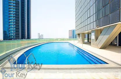 Apartment - Studio - 1 Bathroom for rent in Al Jowhara Tower - Corniche Road - Abu Dhabi