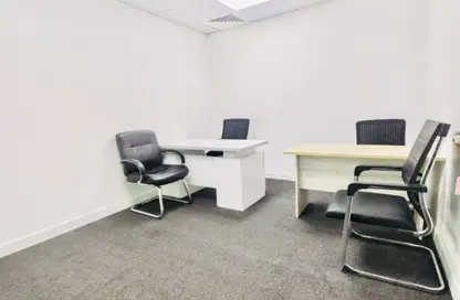 Office Space - Studio - 4 Bathrooms for rent in Emirates Tower - Hamdan Street - Abu Dhabi