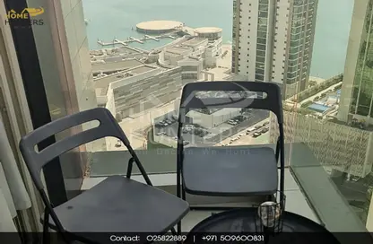 شقة - غرفة نوم - 2 حمامات للايجار في برج  المها - مارينا سكوير - جزيرة الريم - أبوظبي