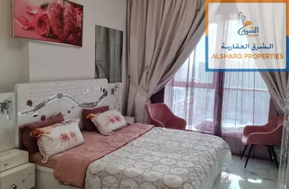 Apartment - 1 Bedroom - 1 Bathroom for rent in Sahara Tower - Emirates City - Ajman