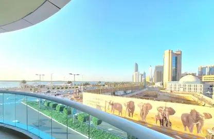 Penthouse - 4 Bedrooms - 5 Bathrooms for rent in Bel Ghailam Tower - Corniche Road - Abu Dhabi