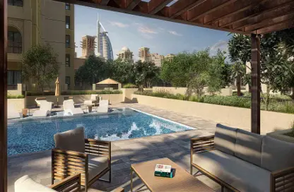 Apartment - 1 Bedroom - 1 Bathroom for sale in Jadeel - Madinat Jumeirah Living - Umm Suqeim - Dubai