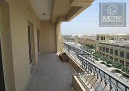 Balcony image for: Apartment - 1 bedroom - 2 bathrooms for rent in Golf Apartments - Al Hamra Village - Ras Al Khaimah, Image 1