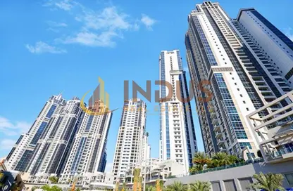 شقة - 2 غرف نوم - 2 حمامات للايجار في المرتفعات الغربية 1 - الخليج التجاري - دبي