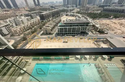 Apartment - 1 Bedroom - 2 Bathrooms for rent in Binghatti Amber - Jumeirah Village Circle - Dubai