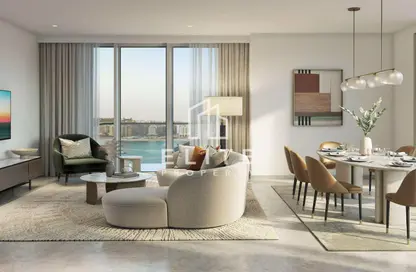 Apartment - 2 Bedrooms - 2 Bathrooms for sale in Beachgate by Address - EMAAR Beachfront - Dubai Harbour - Dubai