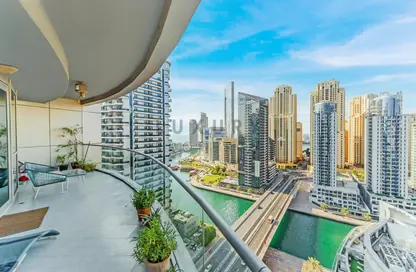 Apartment - 3 Bedrooms - 5 Bathrooms for sale in The Waves Tower A - The Waves - Dubai Marina - Dubai