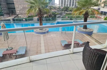 Apartment - Studio - 1 Bathroom for rent in Lake Terrace - JLT Cluster D - Jumeirah Lake Towers - Dubai