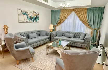 Apartment - 1 Bedroom - 2 Bathrooms for rent in Beach Tower 2 - Al Khan Lagoon - Al Khan - Sharjah Apartment - 1 Bedroom - 2 Bathrooms for rent in Beach Tower 2 - Al Khan Lagoon - Al Khan - Sharjah