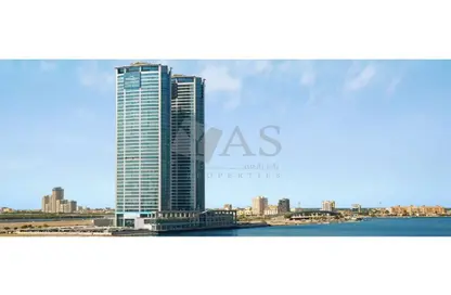Outdoor Building image for: Office Space - Studio for rent in Julphar Commercial Tower - Julphar Towers - Al Nakheel - Ras Al Khaimah, Image 1