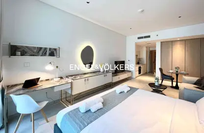 Apartment - Studio - 1 Bathroom for rent in Marquise Square Tower - Business Bay - Dubai