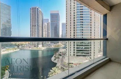 شقة - 1 حمام للايجار في خور الجميرا 1 - (JLT) مجمع X - أبراج بحيرة الجميرا - دبي