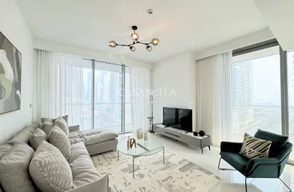 Apartment - 2 Bedrooms - 2 Bathrooms for rent in Beach Isle - EMAAR Beachfront - Dubai Harbour - Dubai
