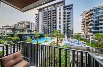 Apartment - 2 Bedrooms - 2 Bathrooms for rent in Kensington Waters A - Kensington Waters - Mohammed Bin Rashid City - Dubai