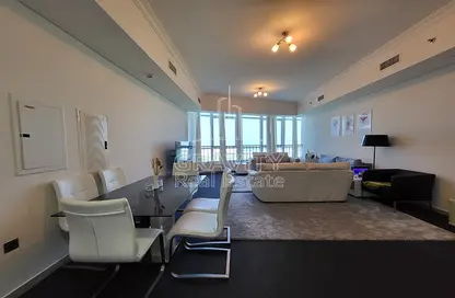 Living Room image for: Apartment - 1 Bedroom - 2 Bathrooms for sale in Hydra Avenue Towers - City Of Lights - Al Reem Island - Abu Dhabi, Image 1
