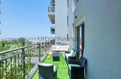 Balcony image for: Apartment - 2 Bedrooms - 2 Bathrooms for sale in SAFI 2A - Town Square - Dubai, Image 1