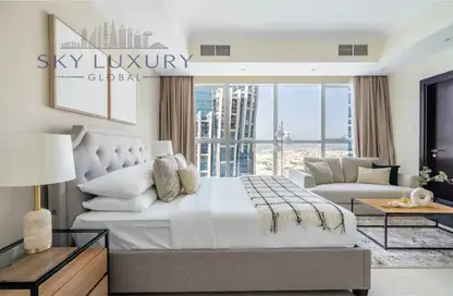 Apartment - Studio - 1 Bathroom for rent in The Court Tower - Business Bay - Dubai