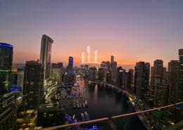 Apartment - 3 bedrooms - 3 bathrooms for sale in Silverene Tower A - Silverene - Dubai Marina - Dubai