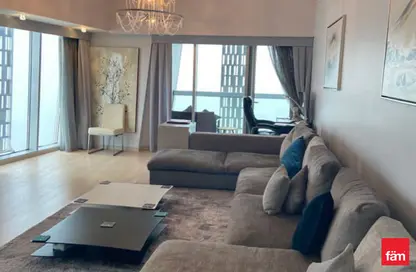 Penthouse - 4 Bedrooms - 5 Bathrooms for rent in Cayan Tower - Dubai Marina - Dubai