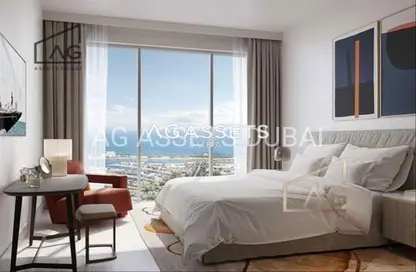 Apartment - 2 Bedrooms - 2 Bathrooms for sale in Beachgate by Address - EMAAR Beachfront - Dubai Harbour - Dubai