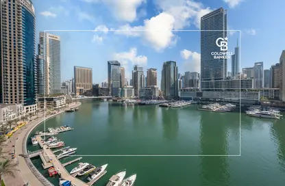 شقة - 3 غرف نوم - 5 حمامات للايجار في برج دلفين - مارينا بروموناد - دبي مارينا - دبي
