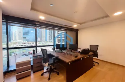 Office Space - Studio - 1 Bathroom for rent in Jumeirah Business Centre 1 - Lake Allure - Jumeirah Lake Towers - Dubai