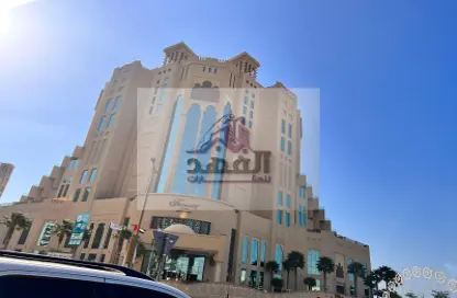 Outdoor Building image for: Apartment - 1 Bedroom - 2 Bathrooms for rent in Ajman Corniche Residences - Ajman Corniche Road - Ajman, Image 1
