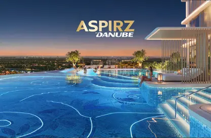 Apartment - 2 Bedrooms - 3 Bathrooms for sale in Aspirz by Danube - Dubai Sports City - Dubai Apartment - 2 Bedrooms - 3 Bathrooms for sale in Aspirz by Danube - Dubai Sports City - Dubai