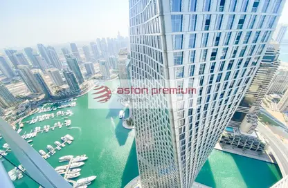 Apartment - 1 Bedroom - 2 Bathrooms for rent in Damac Heights - Dubai Marina - Dubai