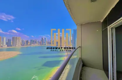 Apartment - 3 Bedrooms - 3 Bathrooms for rent in Al Mamzar Tower - Al Mamzar - Sharjah - Sharjah