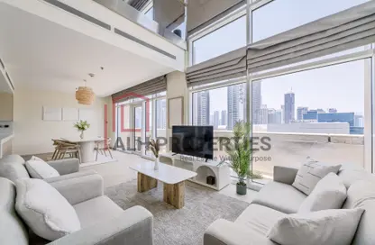 Duplex - 1 Bedroom - 2 Bathrooms for rent in Bay Square Building 1 - Bay Square - Business Bay - Dubai