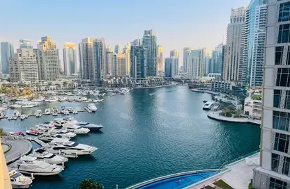 شقة - غرفة نوم - 2 حمامات للايجار في داماك هايتس - دبي مارينا - دبي
