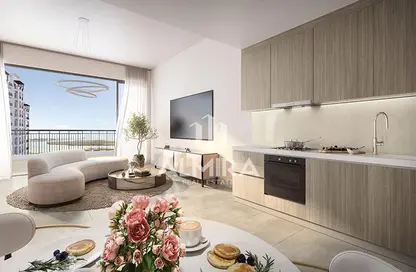 Kitchen image for: Apartment - 2 Bedrooms - 2 Bathrooms for sale in Residences E - Yas Golf Collection - Yas Island - Abu Dhabi, Image 1