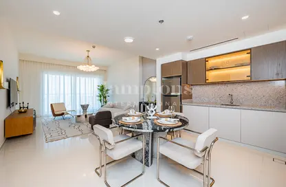 Apartment - 1 Bedroom - 2 Bathrooms for rent in Grand Bleu Tower 1 - EMAAR Beachfront - Dubai Harbour - Dubai