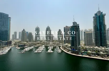 Apartment - 3 Bedrooms - 4 Bathrooms for rent in Marina Tower - Dubai Marina - Dubai