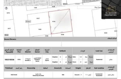 Land - Studio for sale in Al Rawda 1 - Al Rawda - Ajman