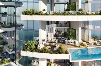 Pool image for: Apartment - 3 Bedrooms - 3 Bathrooms for sale in Cavalli Casa Tower - Al Sufouh 2 - Al Sufouh - Dubai, Image 1