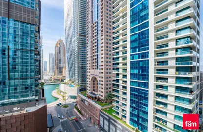 Outdoor Building image for: Apartment - 2 Bedrooms - 3 Bathrooms for sale in The Torch - Dubai Marina - Dubai, Image 1