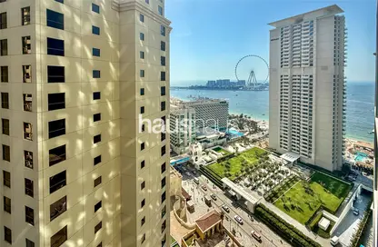 Apartment - 2 Bedrooms - 2 Bathrooms for sale in Al Fattan Marine Tower - Al Fattan Marine Towers - Jumeirah Beach Residence - Dubai