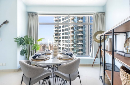 Apartment - 1 Bedroom - 2 Bathrooms for rent in Bonaire Tower - Park Island - Dubai Marina - Dubai