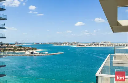 Apartment - 2 Bedrooms - 2 Bathrooms for rent in Beach Isle - EMAAR Beachfront - Dubai Harbour - Dubai
