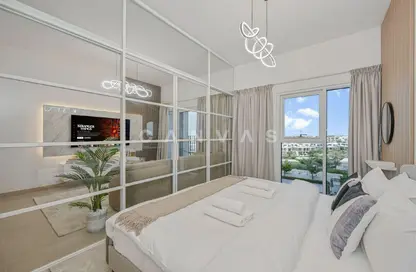 Apartment - 2 Bedrooms - 1 Bathroom for rent in Golfville - Dubai Hills Estate - Dubai