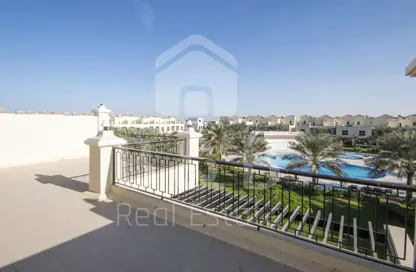 Townhouse - 3 Bedrooms - 5 Bathrooms for rent in Bayti Townhouses - Al Hamra Village - Ras Al Khaimah