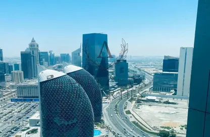 شقة - غرفة نوم - 2 حمامات للايجار في برج إندكس - مركز دبي المالي العالمي - دبي