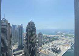 Outdoor Building image for: Apartment - 1 bedroom - 2 bathrooms for rent in Cayan Tower - Dubai Marina - Dubai, Image 1