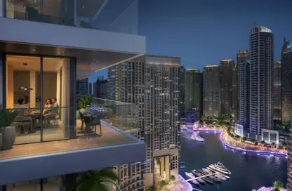Apartment - 1 Bedroom - 1 Bathroom for sale in Rove Home Dubai Marina - Dubai Marina - Dubai