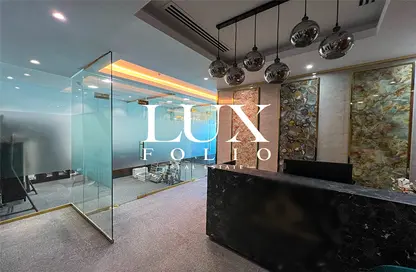 صورة لـ استقبال / بهو مكتب - استوديو - 1 حمام للبيع في برج تشرشل للأعمال - أبراج تشرشل - الخليج التجاري - دبي ، صورة رقم 1