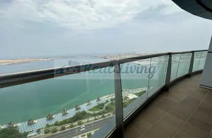 Water View image for: Apartment - 3 Bedrooms - 5 Bathrooms for rent in Al Reef Tower - Corniche Road - Abu Dhabi, Image 1