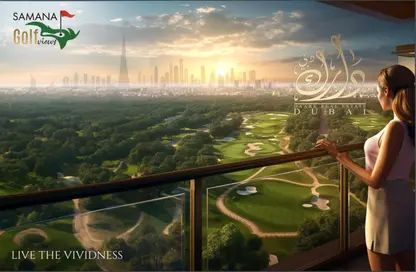 Apartment - 1 Bedroom - 2 Bathrooms for sale in Samana Golf Views - Dubai Sports City - Dubai